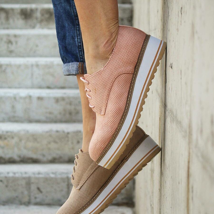 Suede shoes